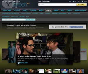 Yahoo Screen Shot