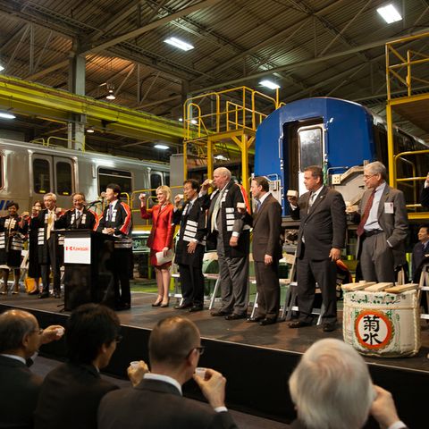 Kawasaki Rail Car Media Event 2 Kawasaki Rail Car Media Event 2